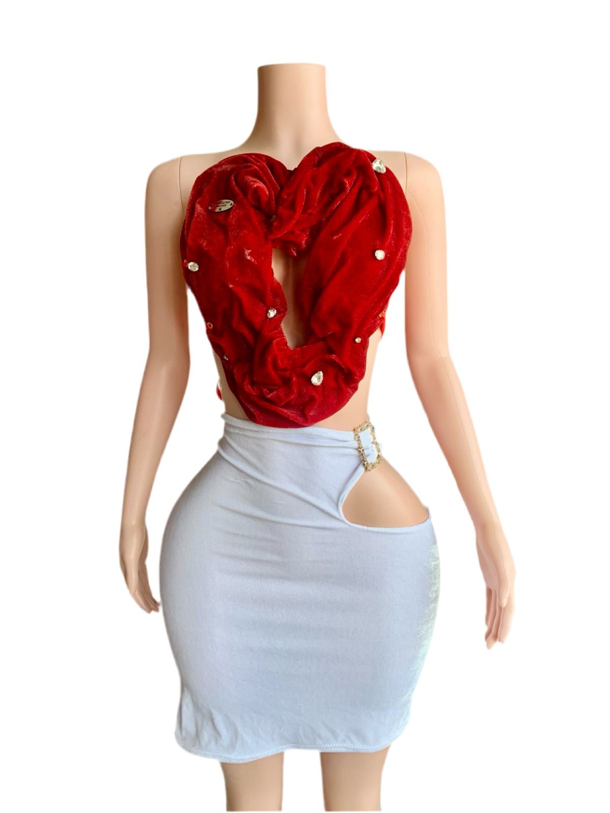 Velvet Sculpted Top