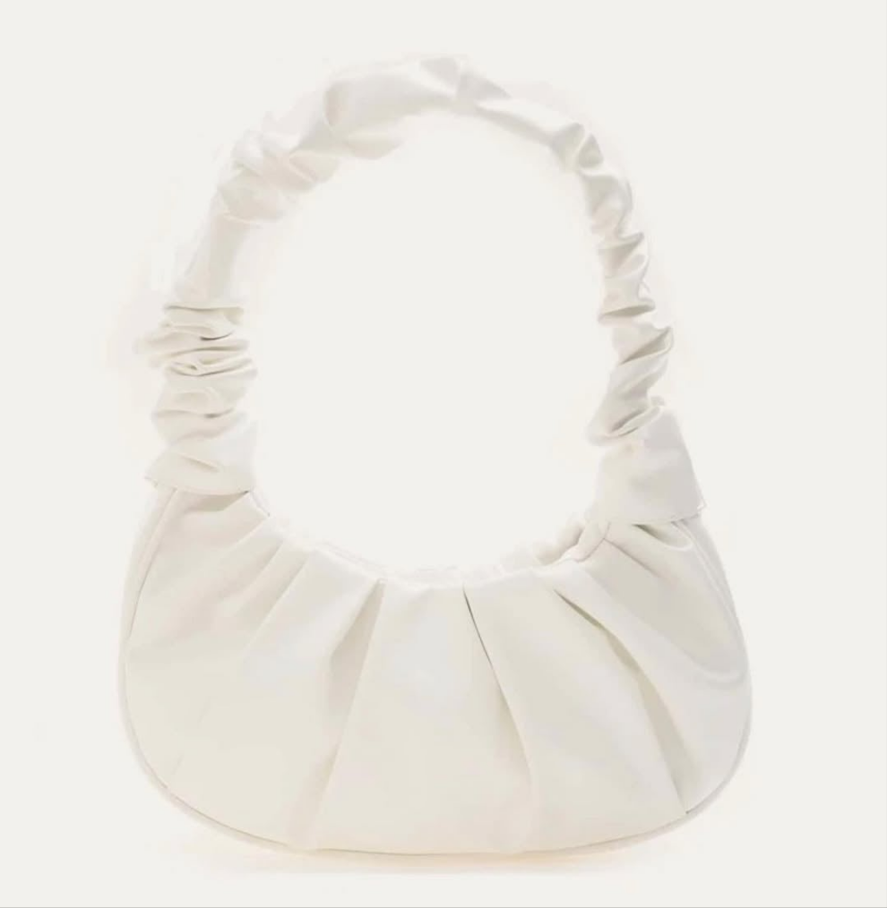 Ruched Shoulder Bag