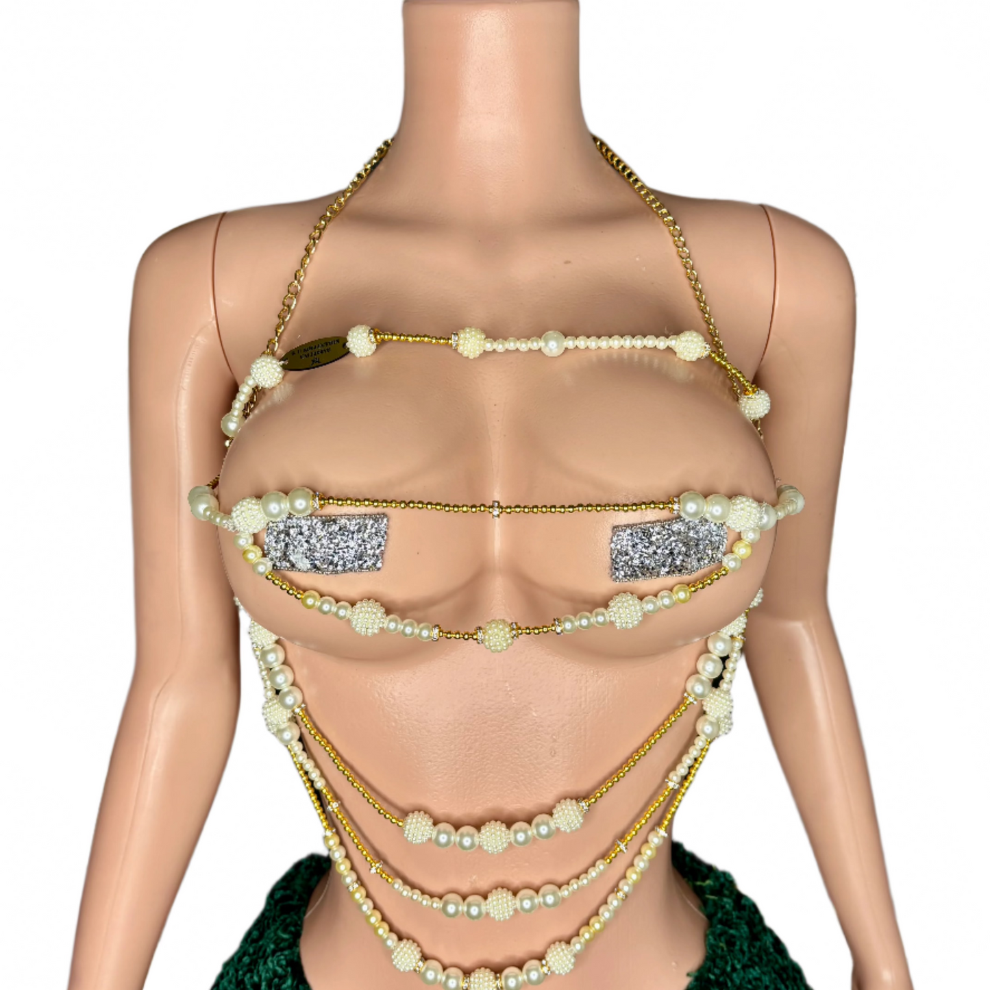 Pearly Babe Beaded Top