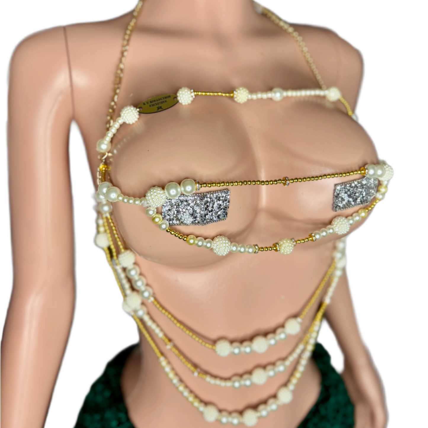 Pearly Babe Beaded Top
