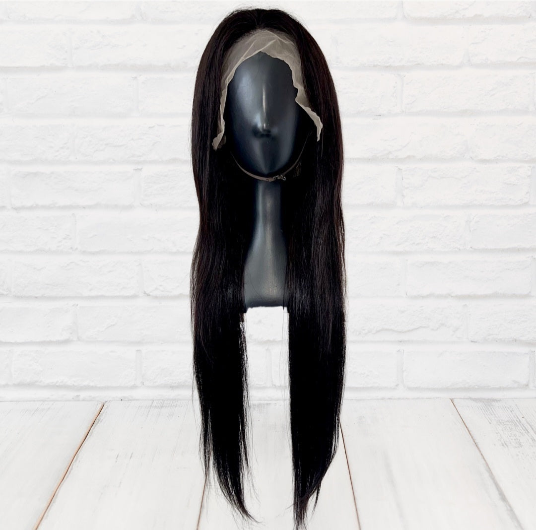 Buss Down Straight Frontal Wig