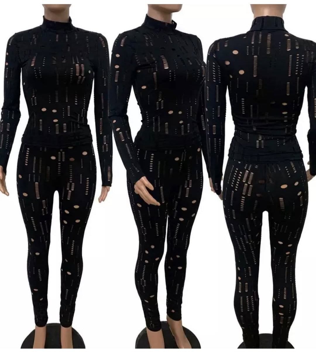 Distressed Tights set