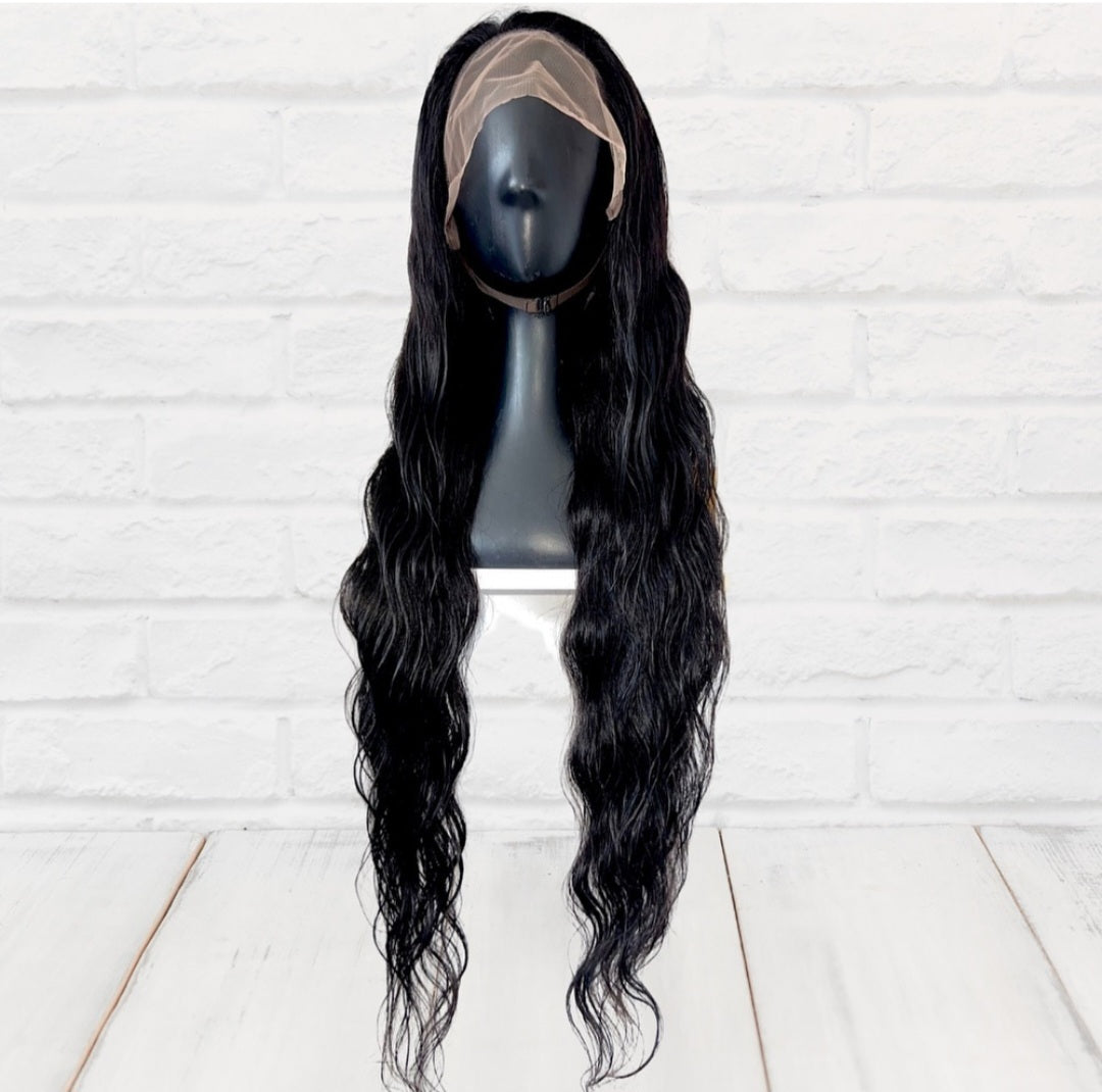 Buss Down Body Wave Frontal Wig