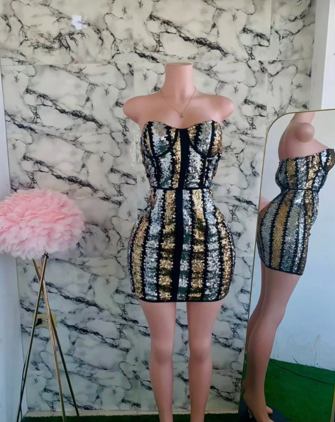 Strapless Dress
