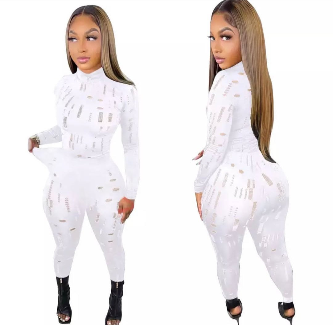 Distressed Tights set