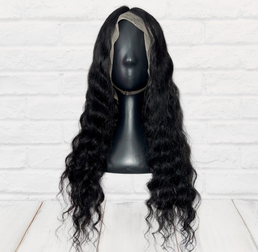 Deep Wave Frontal Wig