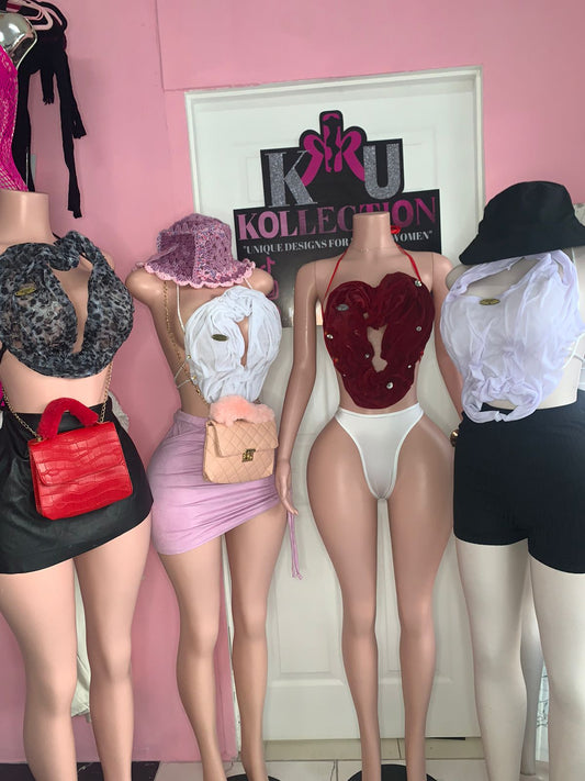 Wet corset tops